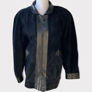 🖤 Comint | Vintage Oversized Leather Jacket